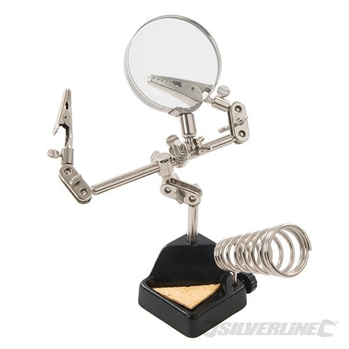 Silverline Heavy Duty Helping Hands 60mm 3x - 282589 - 282589 - Silverline - Trade Counter Direct