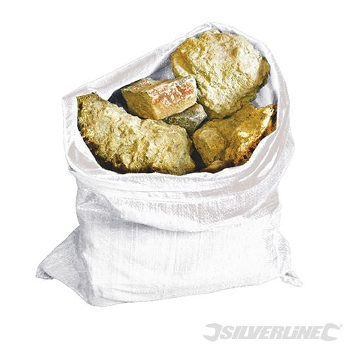 Silverline Heavy Duty Rubble Sacks 10pk 660 x 660mm - 633686 - 633686 - Silverline - Trade Counter Direct