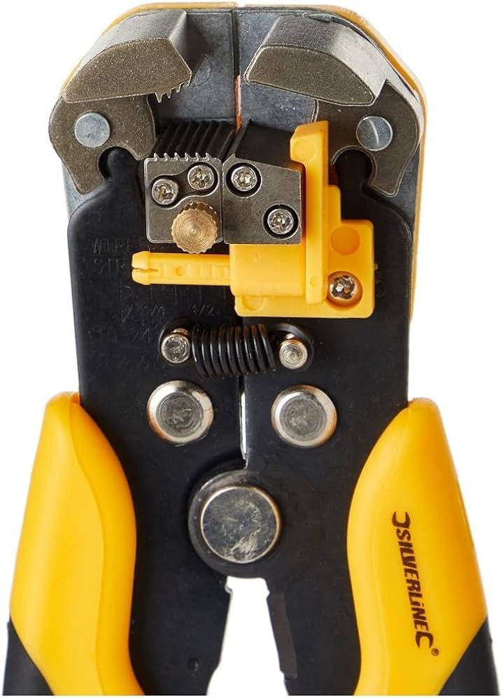 Silverline Heavy Duty Wire Stripper & Crimping Tool 205mm - 259952 - 259952 - Silverline - Trade Counter Direct