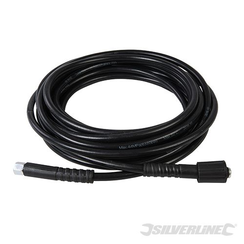 Silverline Hose for 70/90/110bar Pressure Washers 10m - 375554 - 375554 - Silverline - Trade Counter Direct