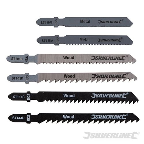 Silverline Jigsaw Blade Set 30pce 30pce Wood/Metal - 234184 - 234184 - Silverline - Trade Counter Direct
