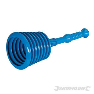 Silverline Large Sink Plunger 160 x 475mm - 580450 - 580450 - Silverline - Trade Counter Direct