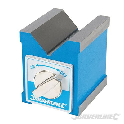 Silverline Magnetic V - Block 70 x 60 x 70mm - 244994 - 244994 - Silverline - Trade Counter Direct
