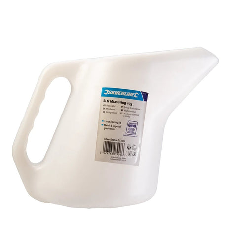 Silverline Measuring Jug 5Ltr - 380445 - 380445 - Silverline - Trade Counter Direct