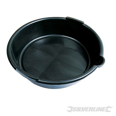 Silverline Oil Drain Pan 6Ltr - 675089 - 675089 - Silverline - Trade Counter Direct