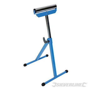 Silverline Roller Stand Adjustable 685 - 1080mm - 675120 - 675120 - Silverline - Trade Counter Direct