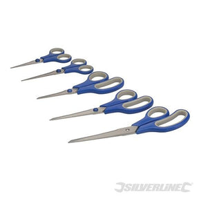 Silverline Scissor Set 5pce 5pce - 595760 - 595760 - Silverline - Trade Counter Direct