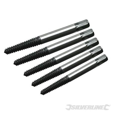 Silverline Screw Extractor Set 5pce 3 - 18mm - DA70 - DA70 - Silverline - Trade Counter Direct