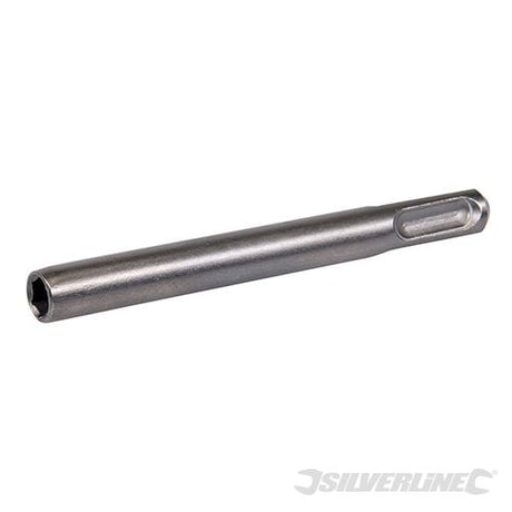 Silverline SDS Plus Bit Holder 100mm - 1/4" Hex - 656600 - 656600 - Silverline - Trade Counter Direct