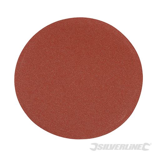 Silverline Self - Adhesive Sanding Discs 150mm 10pk 120 Grit - 277865 - 277865 - Silverline - Trade Counter Direct
