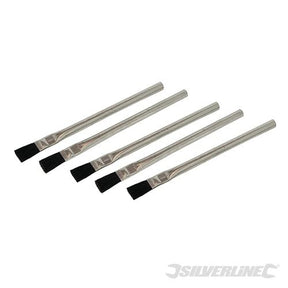 Silverline Solder Flux Brushes 5pk 15mm - 105878 - 105878 - Silverline - Trade Counter Direct