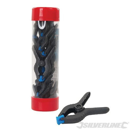 Silverline Spring Clamp Set 22pce 25 and 19mm - 620284 - 620284 - Silverline - Trade Counter Direct