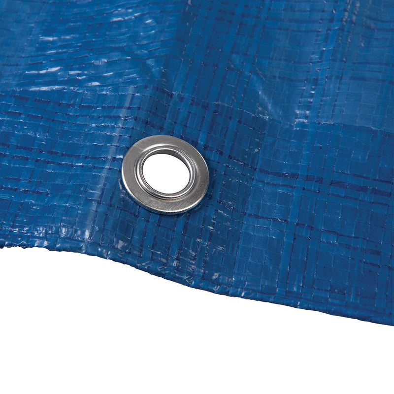 Silverline Tarpaulin Cut 3 x 3.6m / Actual 2.9 x 3.45m - 427565 - 427565 - Silverline - Trade Counter Direct