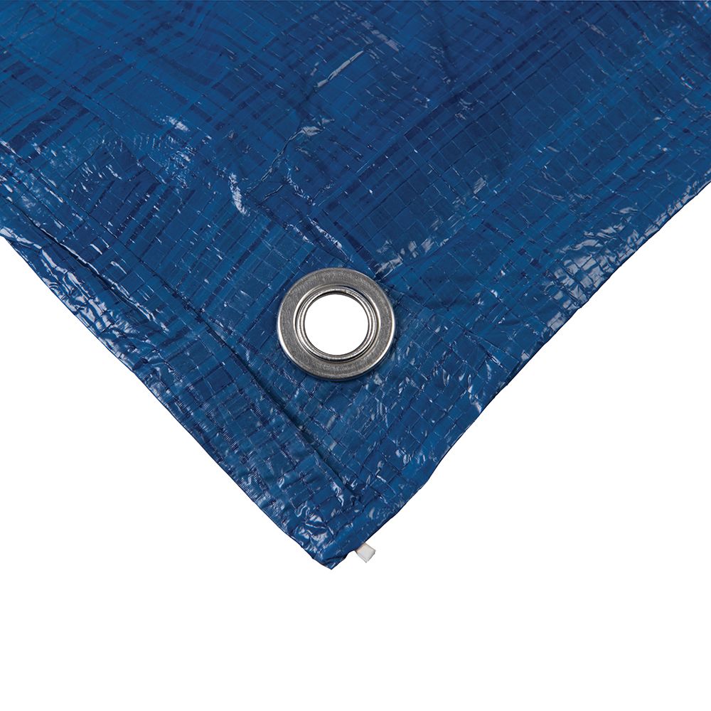 Silverline Tarpaulin Cut 3 x 3.6m / Actual 2.9 x 3.45m - 427565 - 427565 - Silverline - Trade Counter Direct