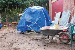 Silverline Tarpaulin Cut 3 x 3.6m / Actual 2.9 x 3.45m - 427565 - 427565 - Silverline - Trade Counter Direct