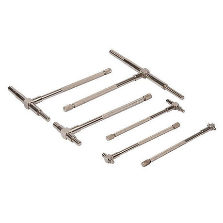 Silverline Telescopic Gauge Set 6pce 8 - 150mm - 675092 - 675092 - Silverline - Trade Counter Direct