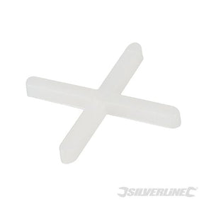 Silverline Tile Spacers 1000pk 2mm - 291406 - 291406 - Silverline - Trade Counter Direct