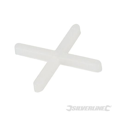 Silverline Tile Spacers 1000pk 2mm - 291406 - 291406 - Silverline - Trade Counter Direct