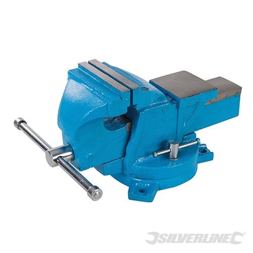 Silverline Workshop Vice Swivel Base 120mm / 8kg - 580468 - Silverline - Trade Counter Direct