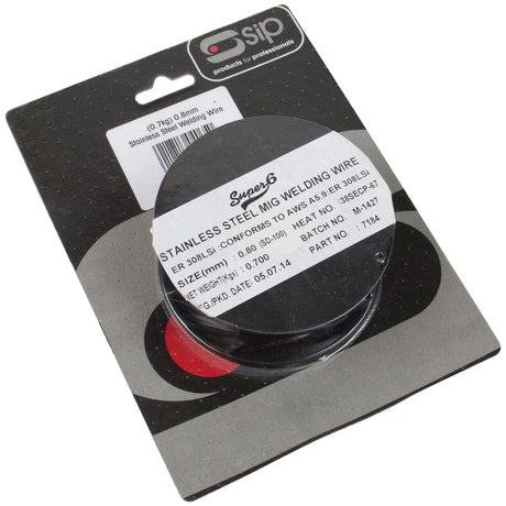 SIP 0.7kg x 0.8mm Stainless Steel Welding Wire - SIP-04065 - SIP Tools UK - Trade Counter Direct