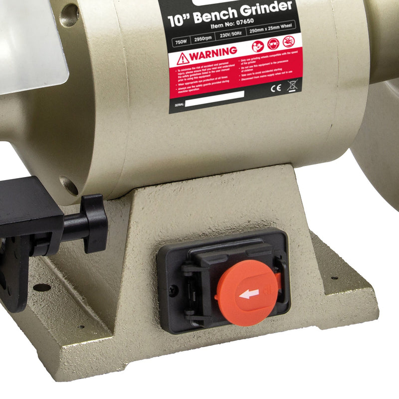 SIP 10" Professional Bench Grinder - SIP-07650 - SIP Tools UK - Trade Counter Direct