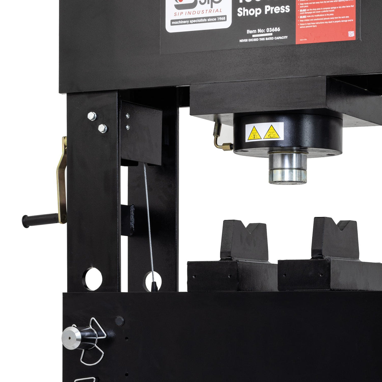 SIP 100 TON Shop Floor Press - SIP-03686 - SIP Tools UK - Trade Counter Direct