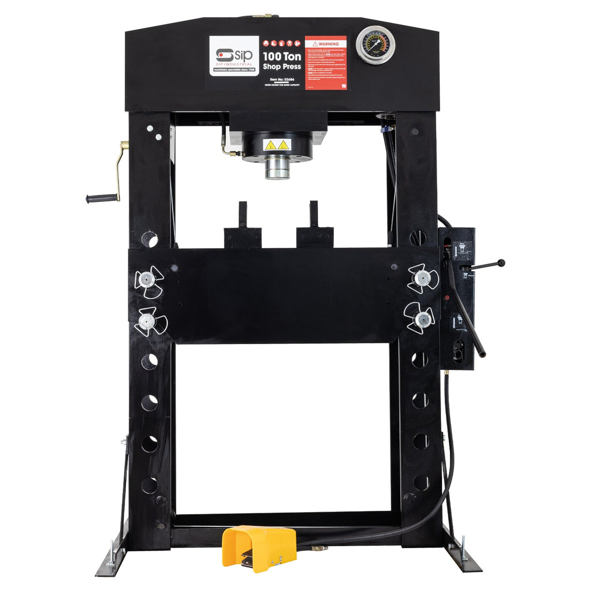SIP 100 TON Shop Floor Press - SIP-03686 - SIP Tools UK - Trade Counter Direct