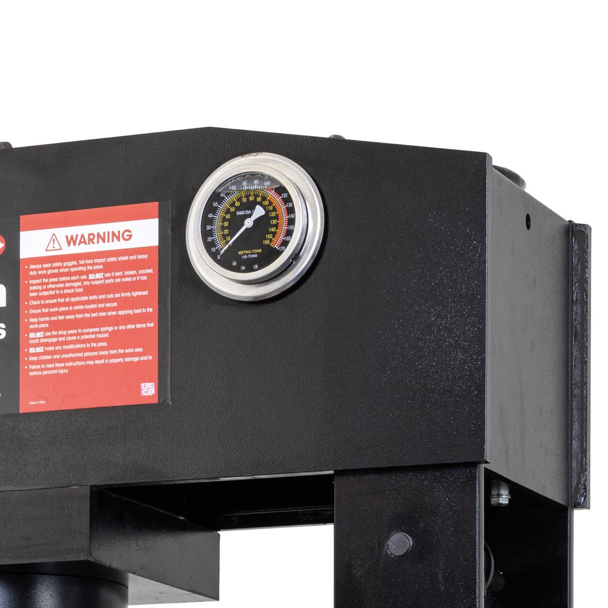 SIP 100 TON Shop Floor Press - SIP-03686 - SIP Tools UK - Trade Counter Direct