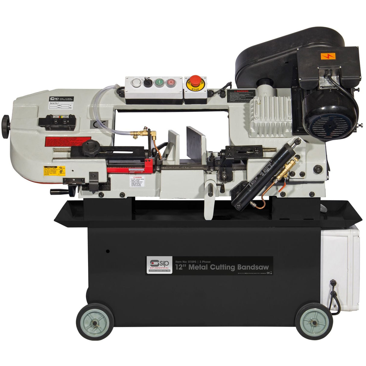 SIP 12" 400v Professional Metal Bandsaw - 01595 - SIP-01595 - SIP Tools UK - Trade Counter Direct