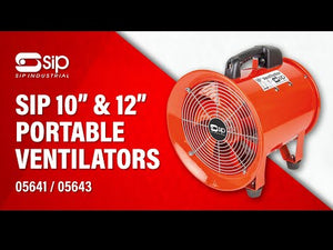 SIP 12" Portable Ventilator - 05643 - SIP-05643 - SIP Tools UK - Trade Counter Direct
