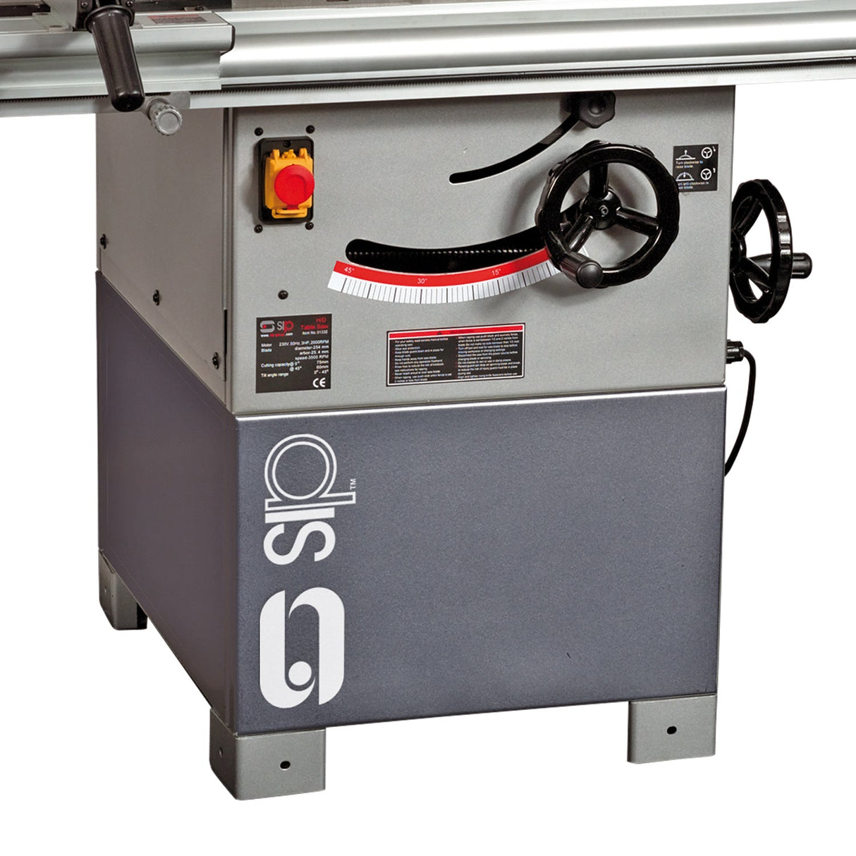 SIP 12" Professional Cast Iron Table Saw - SIP-01446 - SIP Tools UK - Trade Counter Direct