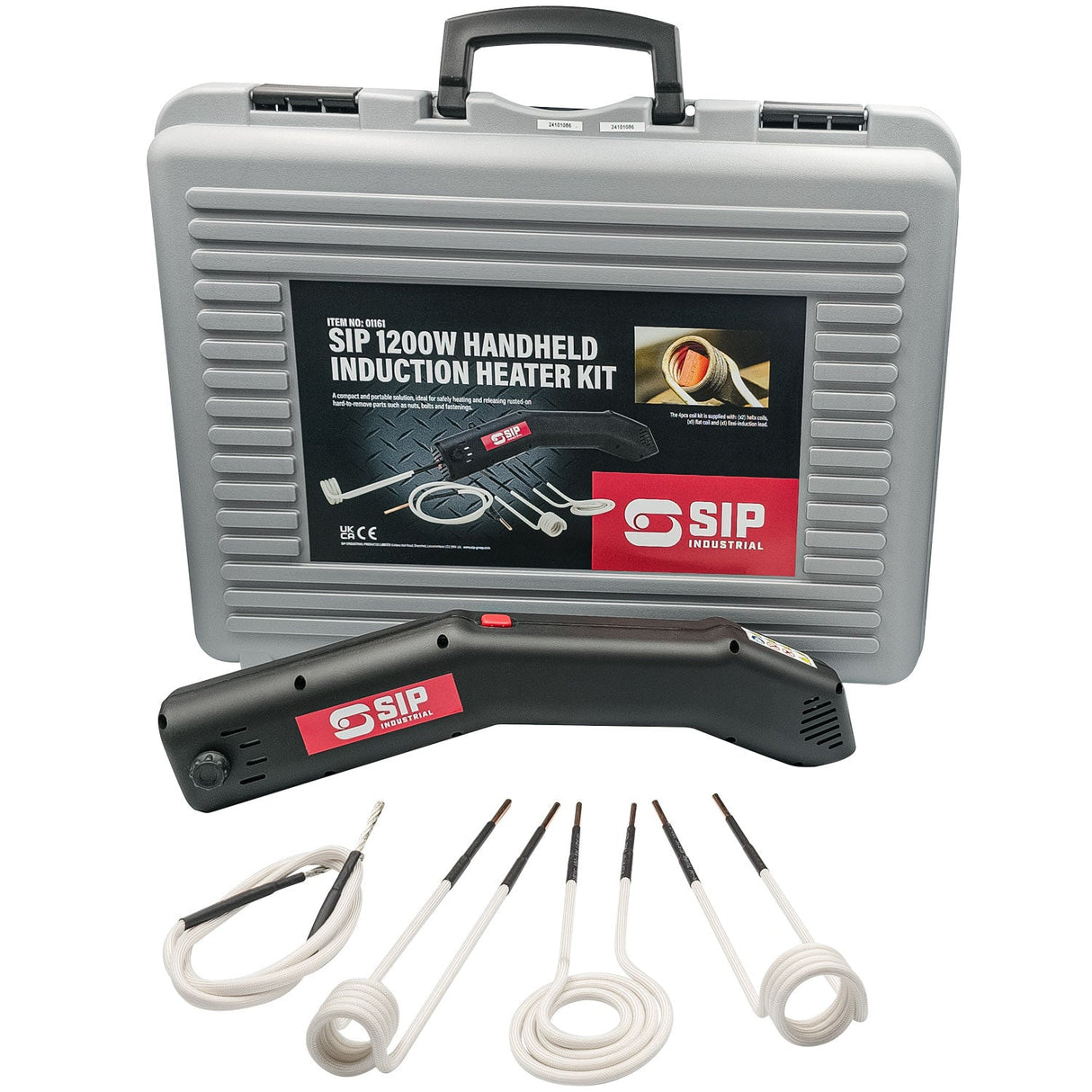 SIP 1200w Handheld Induction Heater Kit - SIP-01161 - SIP Tools UK - Trade Counter Direct
