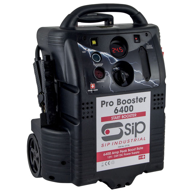 SIP 12v/24v Pro Booster 6400 - 07178 - SIP-07178 - SIP Tools UK - Trade Counter Direct