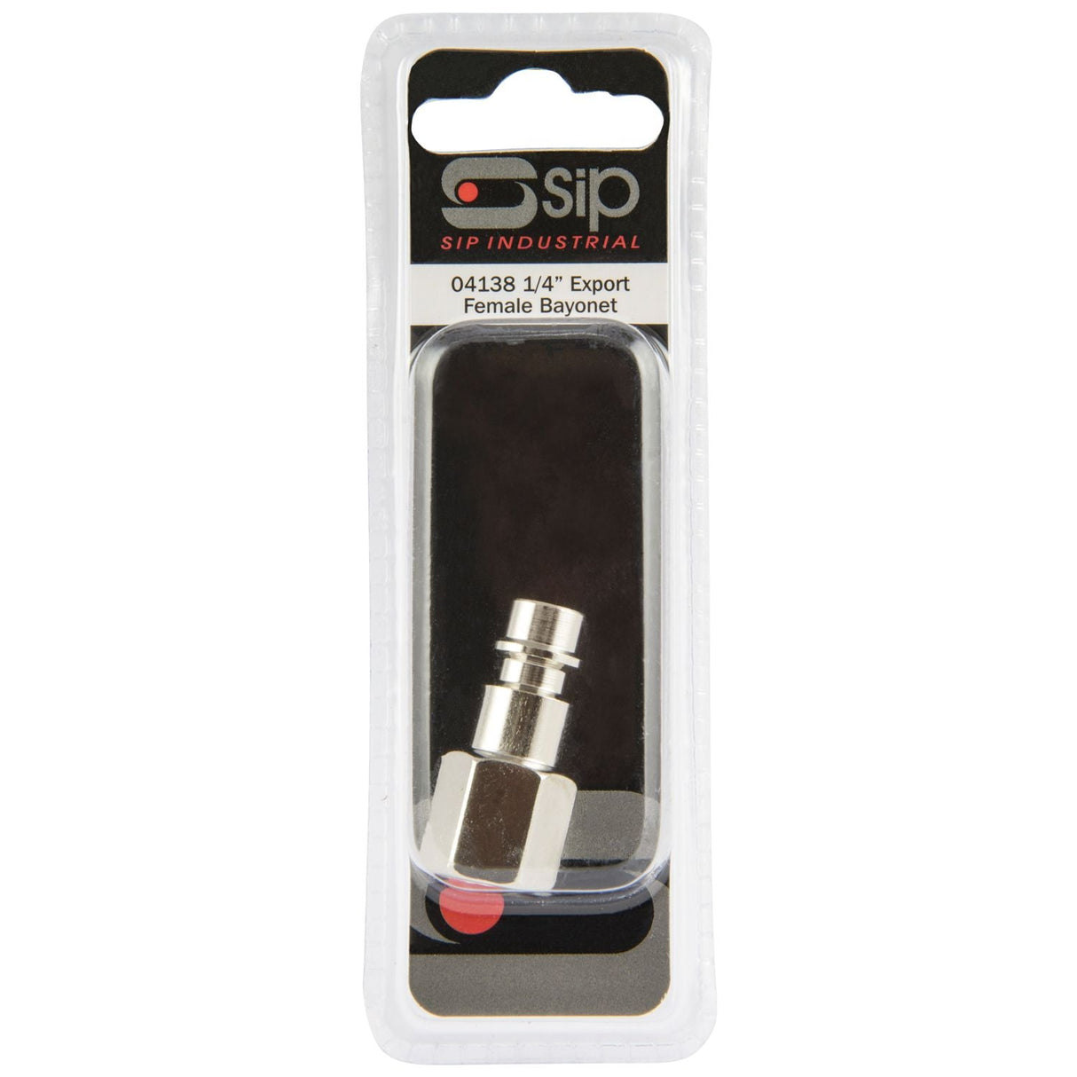 SIP 1/4" Display Pack Export Female Bayonet - 04138 - SIP-04138 - SIP Tools UK - Trade Counter Direct