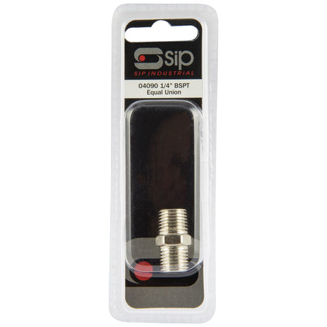 SIP 1/4" x 1/4" Equal Union Adaptor - SIP-04090 - SIP Tools UK - Trade Counter Direct