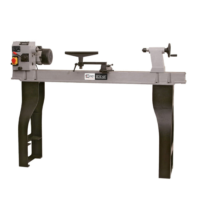 SIP 14" x 43" Swivel Head Wood Lathe - 01940 - SIP-01940 - SIP Tools UK - Trade Counter Direct