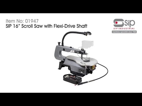 SIP 16" Flexi - Drive Scroll Saw - 01947 - SIP-01947 - SIP Tools UK - Trade Counter Direct