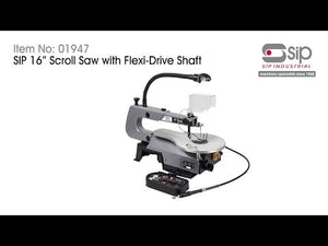 SIP 16" Flexi - Drive Scroll Saw - 01947 - SIP-01947 - SIP Tools UK - Trade Counter Direct
