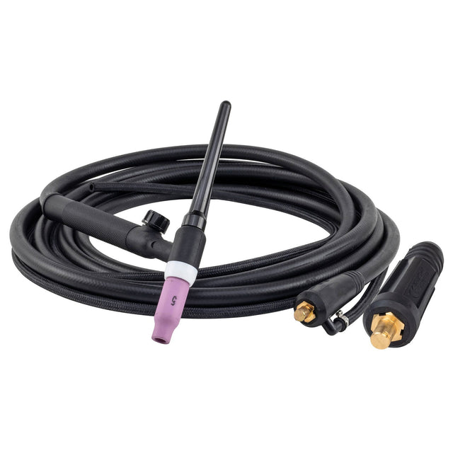 SIP 17V Air-Cooled 4mtr TIG Welding Torch with Valve Head - SIP-08206A - SIP Tools UK - Trade Counter Direct