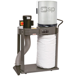 SIP 1HP Single Bag Dust Collector Package - SIP-01990 - SIP Tools UK - Trade Counter Direct