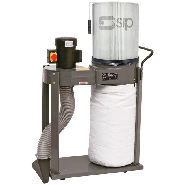 SIP 1HP Single Bag Dust Collector Package - SIP-01990 - SIP Tools UK - Trade Counter Direct
