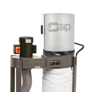 SIP 1HP Single Bag Dust Collector Package - SIP-01990 - SIP Tools UK - Trade Counter Direct