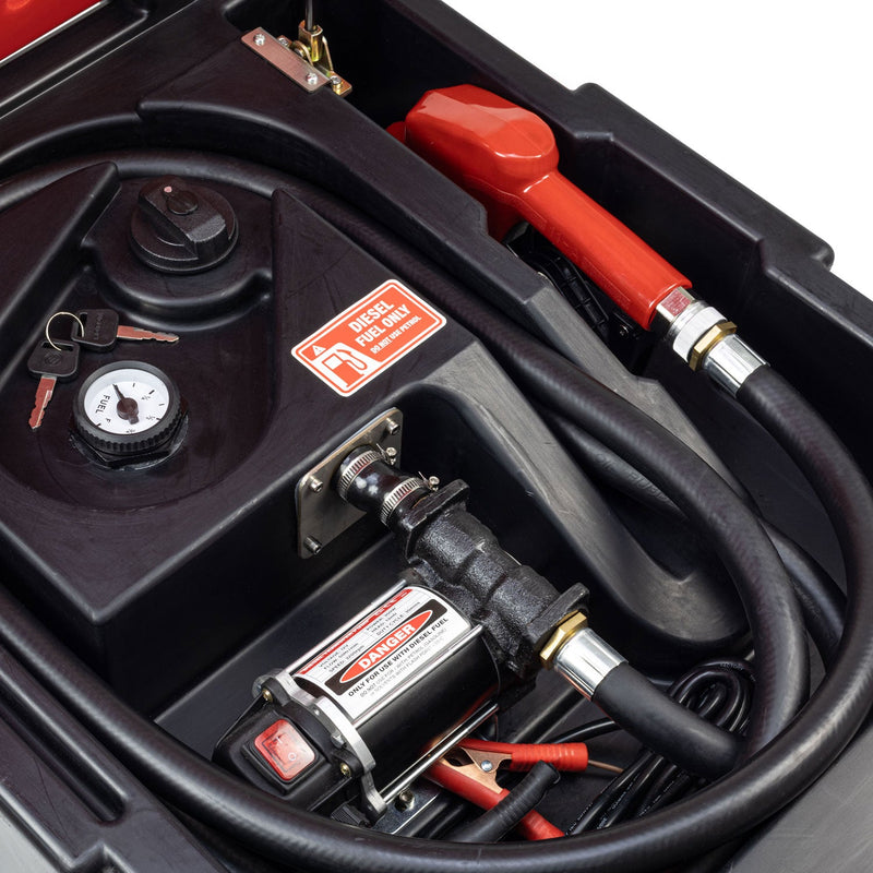 SIP 200ltr Portable Diesel Tank with High-Flow 12v Transfer Pump - SIP-06950 - SIP Tools UK - Trade Counter Direct
