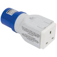 SIP 230v 13A/16A Socket Adaptor - 04592 - SIP-04592 - SIP Tools UK - Trade Counter Direct