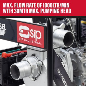 SIP 3" Diesel Water Pump - SIP-04909 - SIP Tools UK - Trade Counter Direct