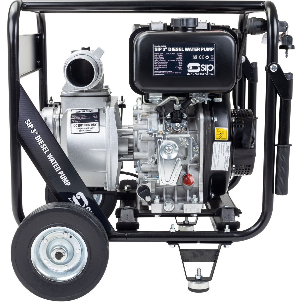 SIP 3" Diesel Water Pump - SIP-04909 - SIP Tools UK - Trade Counter Direct