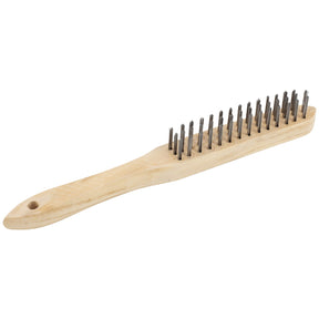 SIP 3-Row Mild Steel Wire Brush - SIP-04173 - SIP Tools UK - Trade Counter Direct