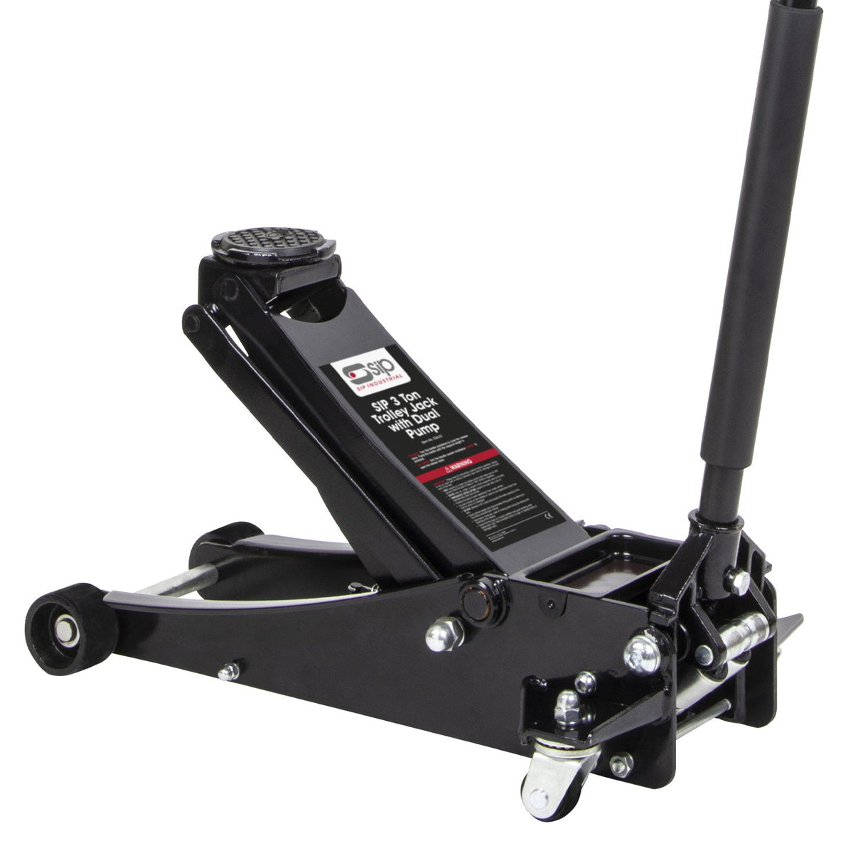 SIP 3 TON Low-Profile Trolley Jack - SIP-03633 - SIP Tools UK - Trade Counter Direct