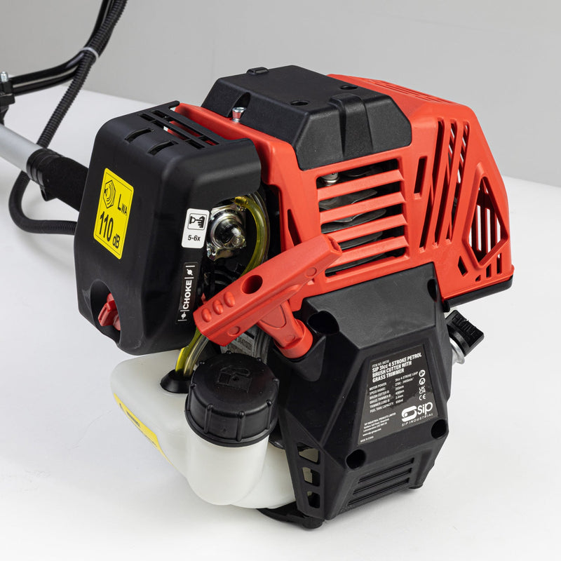 SIP 31cc 4-Stroke Petrol Brush Cutter with Grass Trimmer - SIP-08230 - SIP Tools UK - Trade Counter Direct