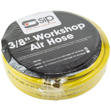 SIP 3/8" 10mtr PVC Workshop Air Hose - SIP-07703 - SIP Tools UK - Trade Counter Direct